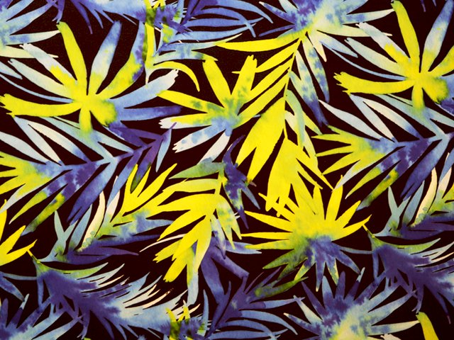 abstract flowers online puzzle