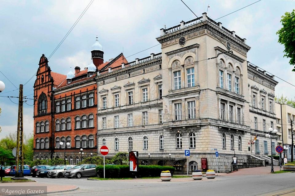 Marktplein van Mysłowice online puzzel