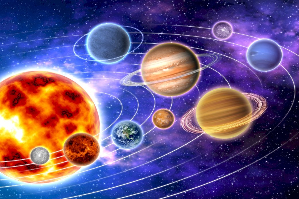 Sonnensystem Puzzlespiel online