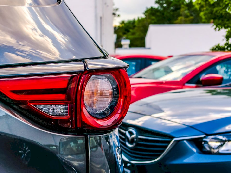 Οπίσθιο φως Mazda CX-5 2018 στο online παζλ