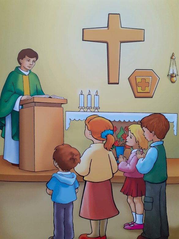 We meet Jesus at the Mass jigsaw puzzle online