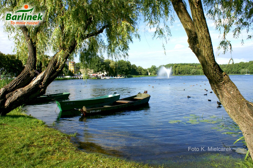 Набережна на озері Барлінецьке пазл онлайн