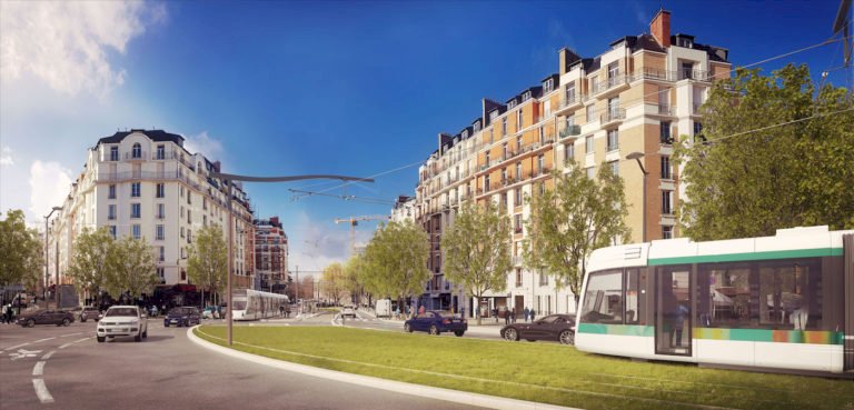 Pařížská tramvaj skládačky online
