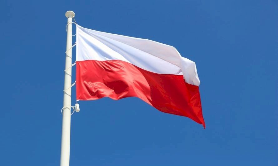 Польський прапор пазл онлайн