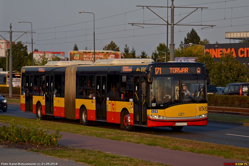Bus de Varsovie puzzle en ligne