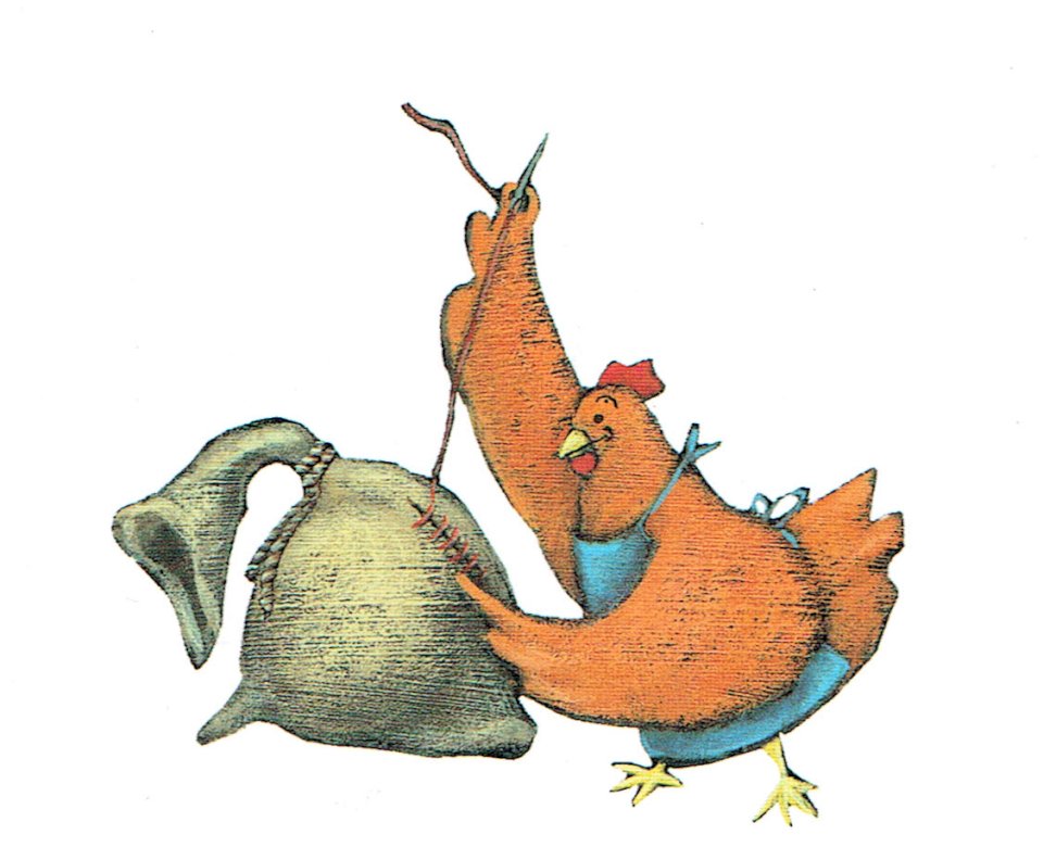 小さな赤い雌鶏5 ジグソーパズルオンライン