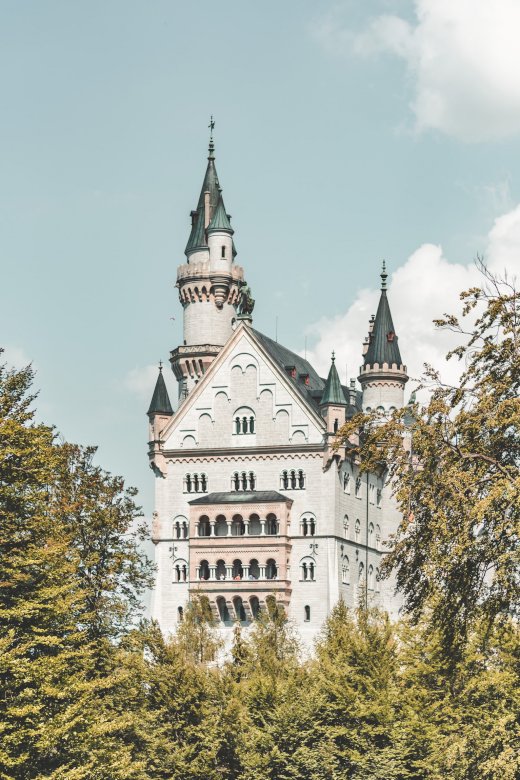 Замок, Германия онлайн-пазл