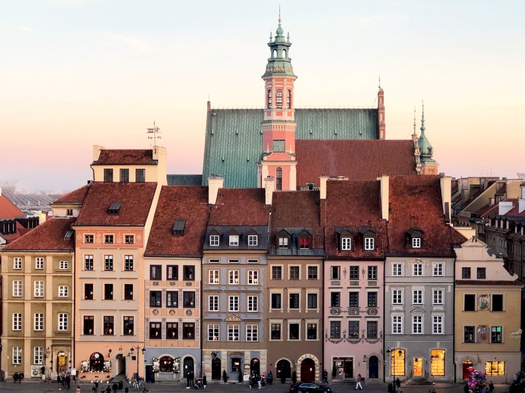 Old Town, Warsaw online puzzle