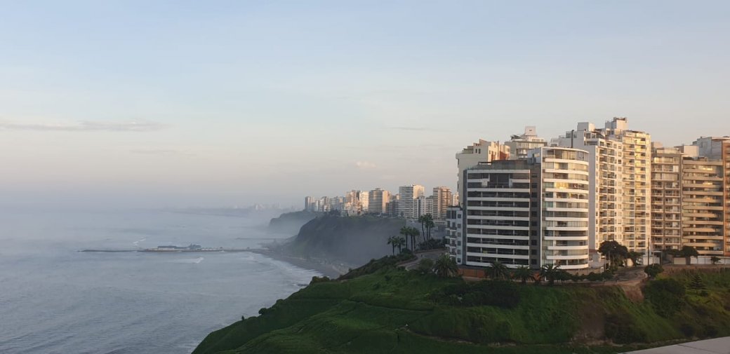 Sonnenaufgang Miraflores Lima Online-Puzzle