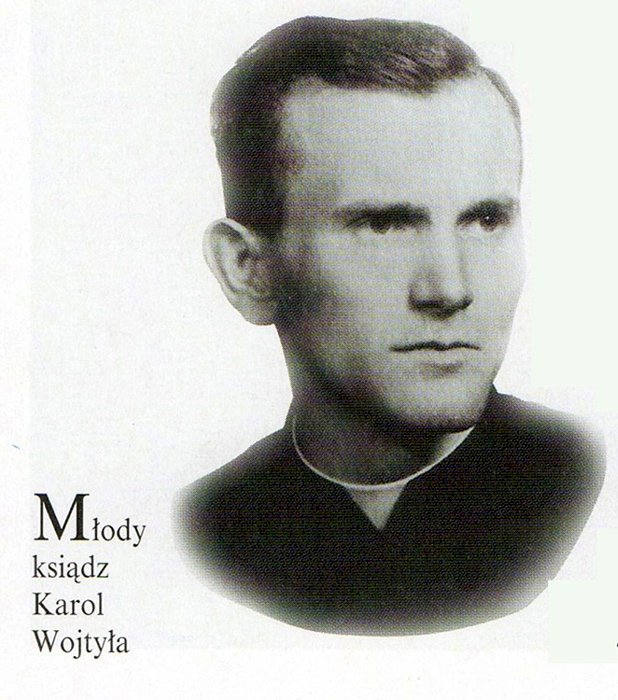 νεαρός ιερέας Karol Wojtyła παζλ online