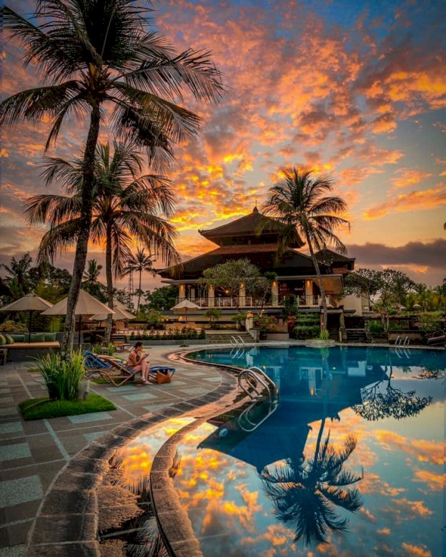 Bali, Indonesien pussel på nätet