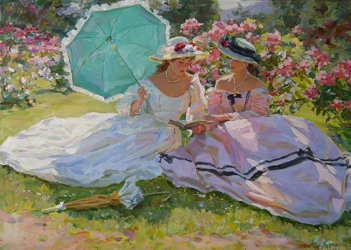 A. Averin's painting. jigsaw puzzle online