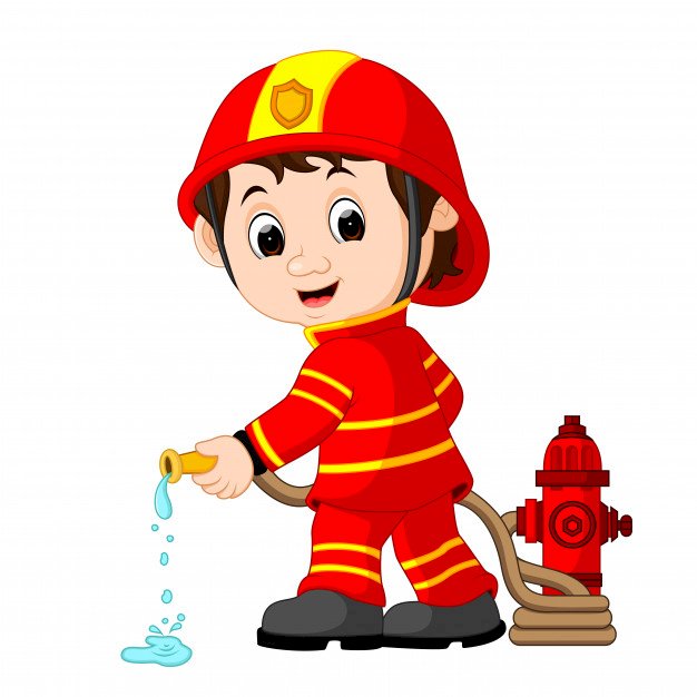 Пъзел на пожарникар онлайн пъзел