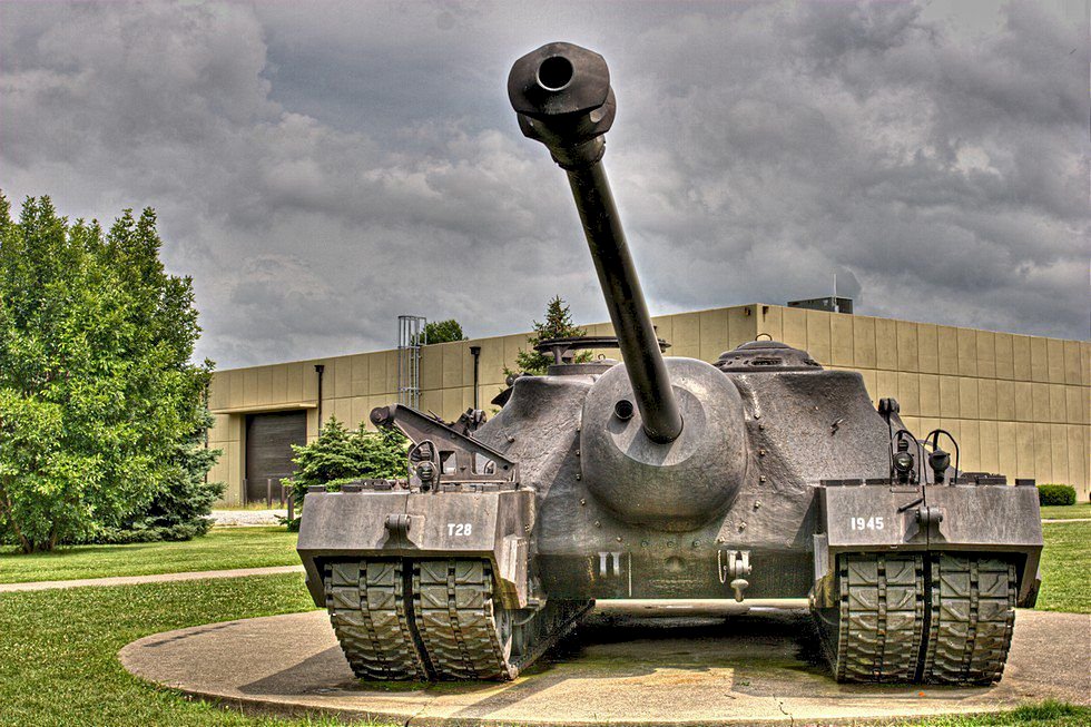 T-28 tank online puzzel
