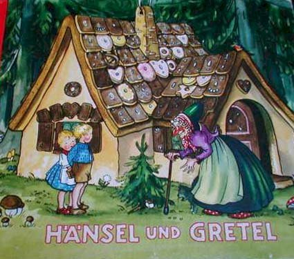 "Hansel und Gretel" - Pussel pussel på nätet