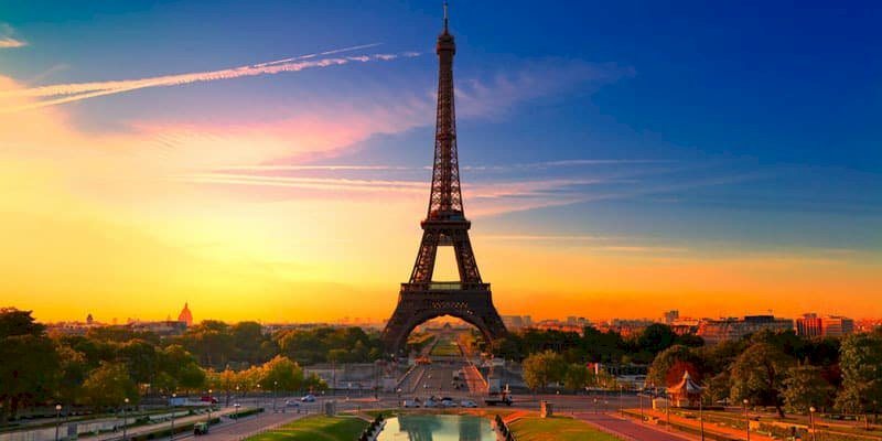 Eiffeltorn pussel på nätet