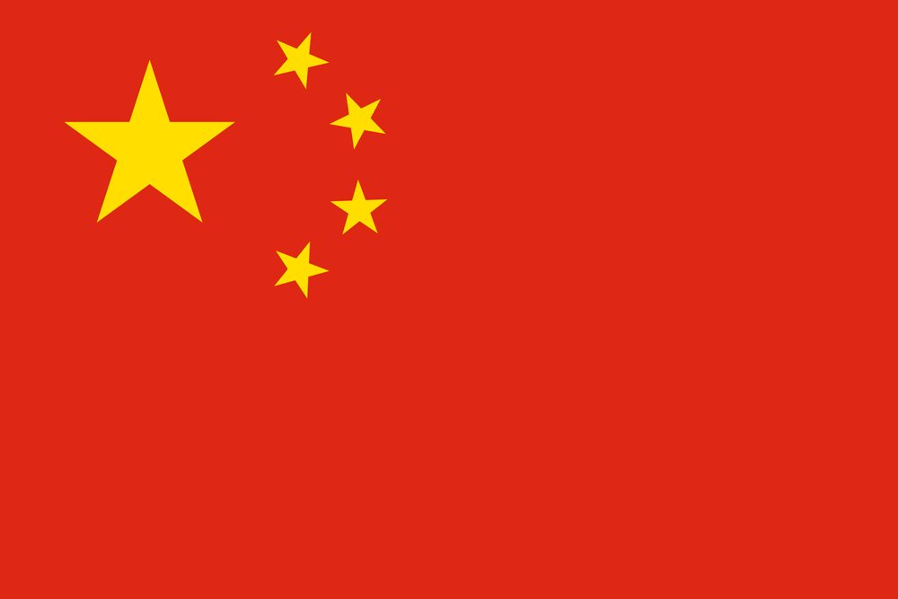 Kinas flagga Pussel online
