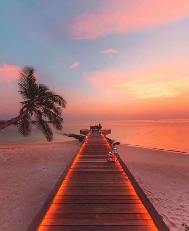 Kouzelné Maledivy skládačky online