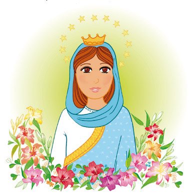 Mary - Moeder van God en de onze online puzzel