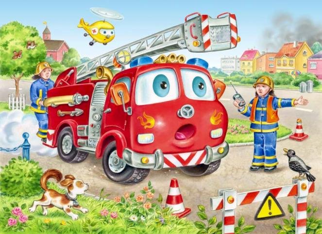 Feuerwehr Online-Puzzle