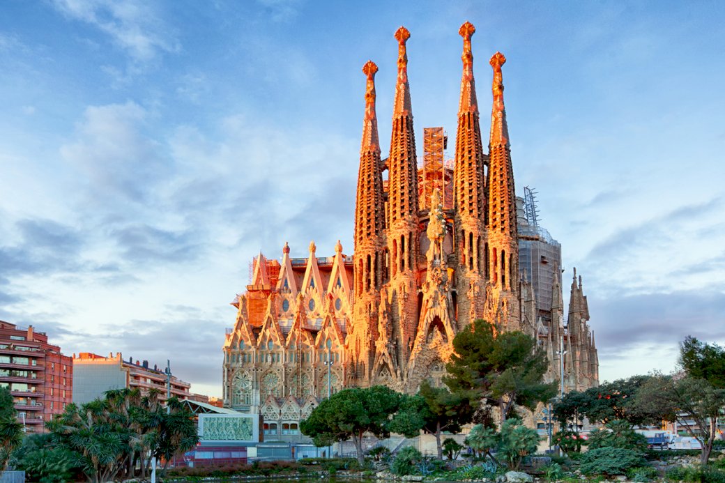 Heilige familie, Barcelona online puzzel
