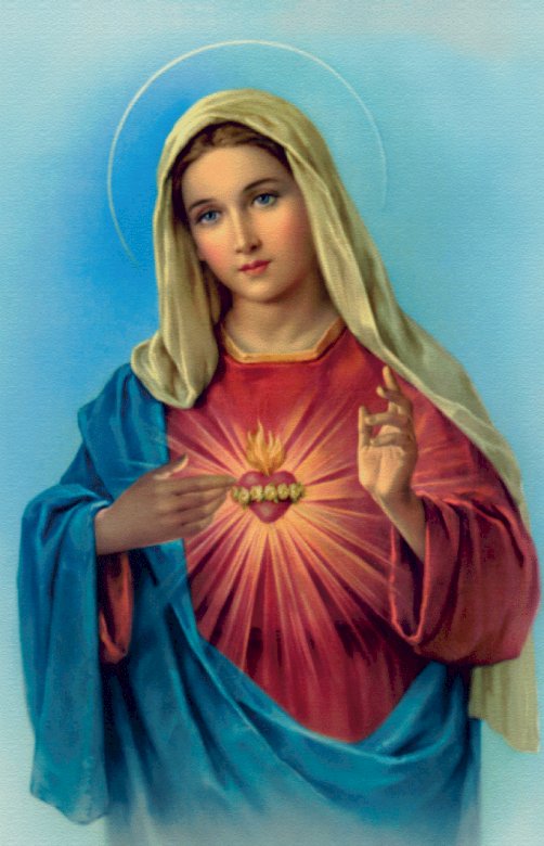 Onbevlekt hart van de Heilige Maagd Maria online puzzel
