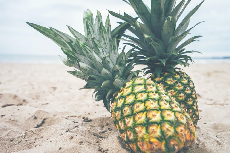 Due ananas puzzle online