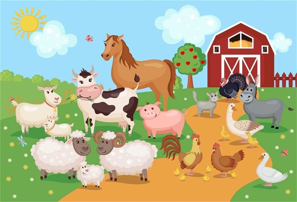 тварини з ферми пазл онлайн