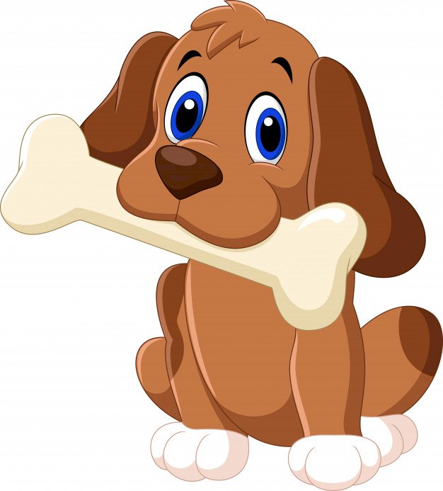 chien avec os puzzle en ligne
