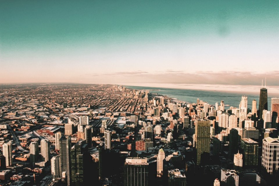 Chicago, Illinois # skyskrapa pussel på nätet