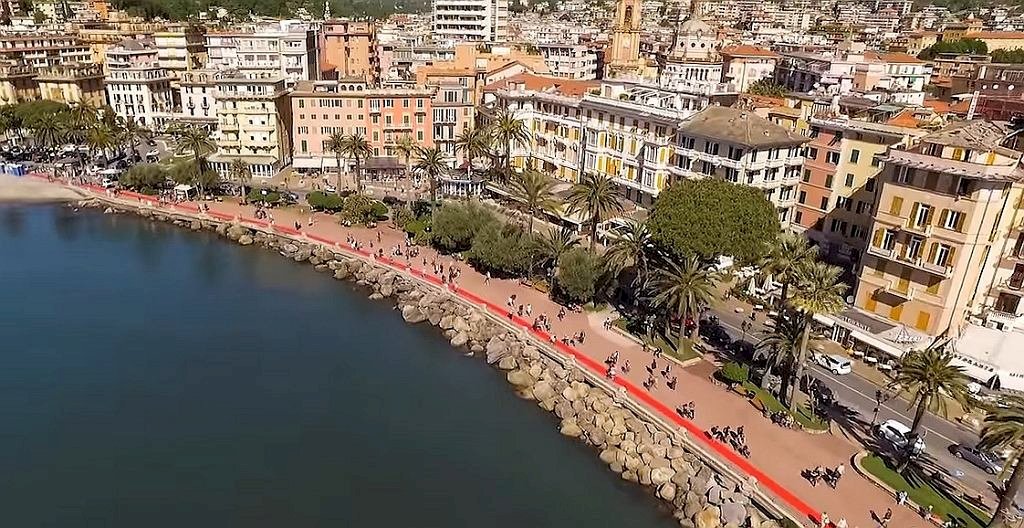 Olaszország - a leghosszabb szőnyeg online puzzle