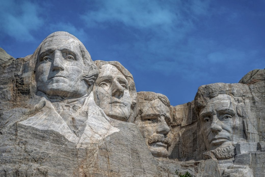 Monumentul național Mount Rushmore jigsaw puzzle online