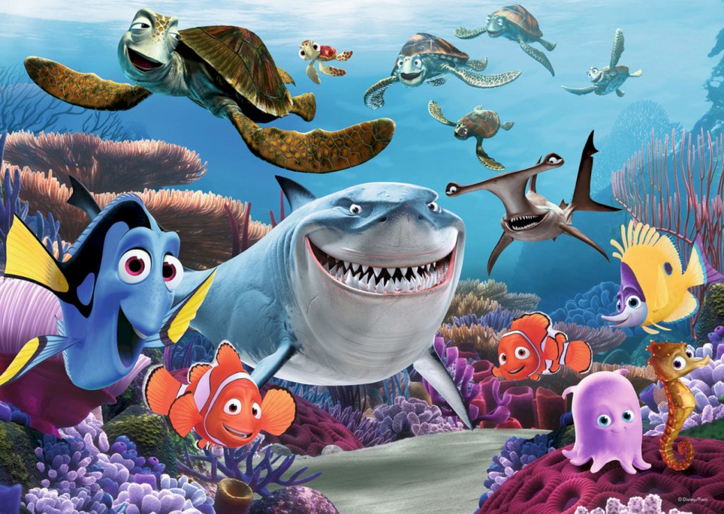 Hitta Nemo pussel på nätet