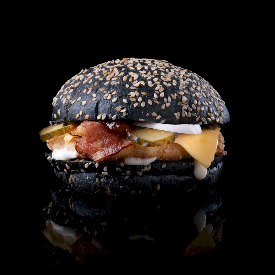 Fekete burger - chiken és kirakós online