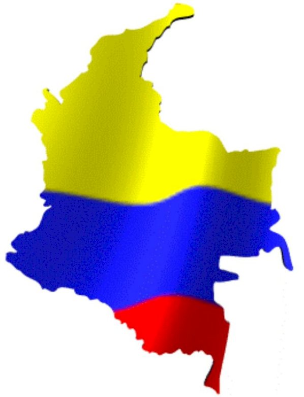 Карта Колумбии онлайн-пазл
