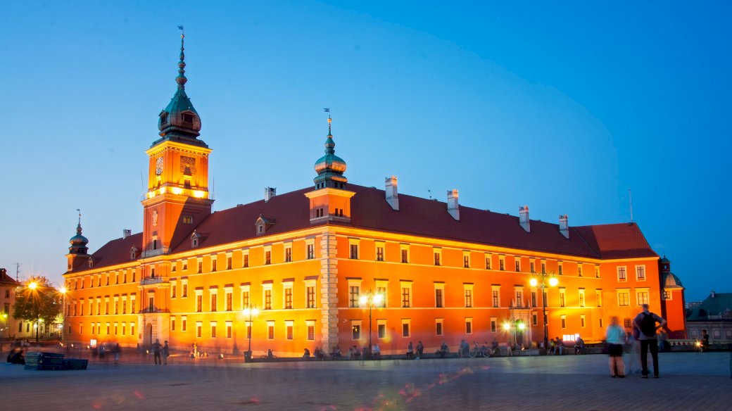 Koninklijk kasteel van Warschau legpuzzel online