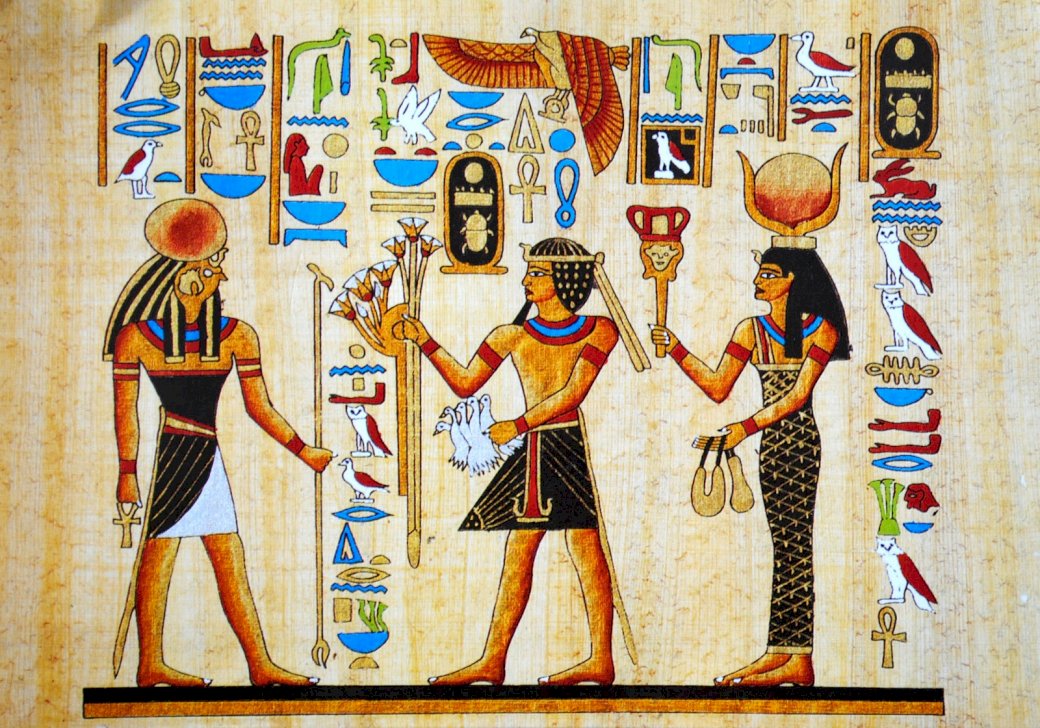hieroglyfy skládačky online