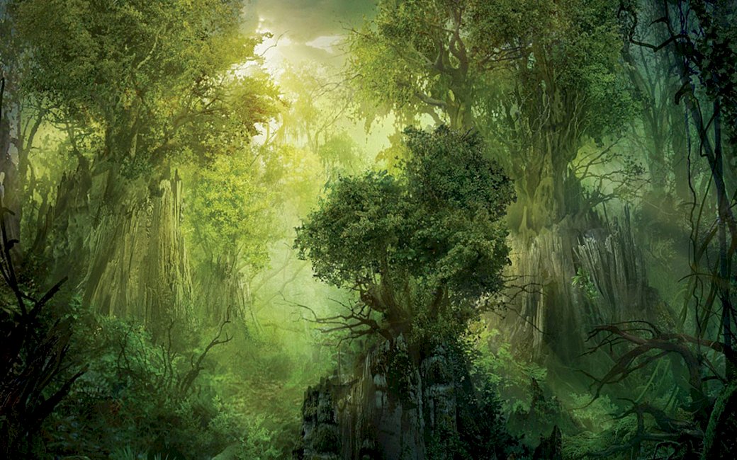 Ancient Forest online puzzle