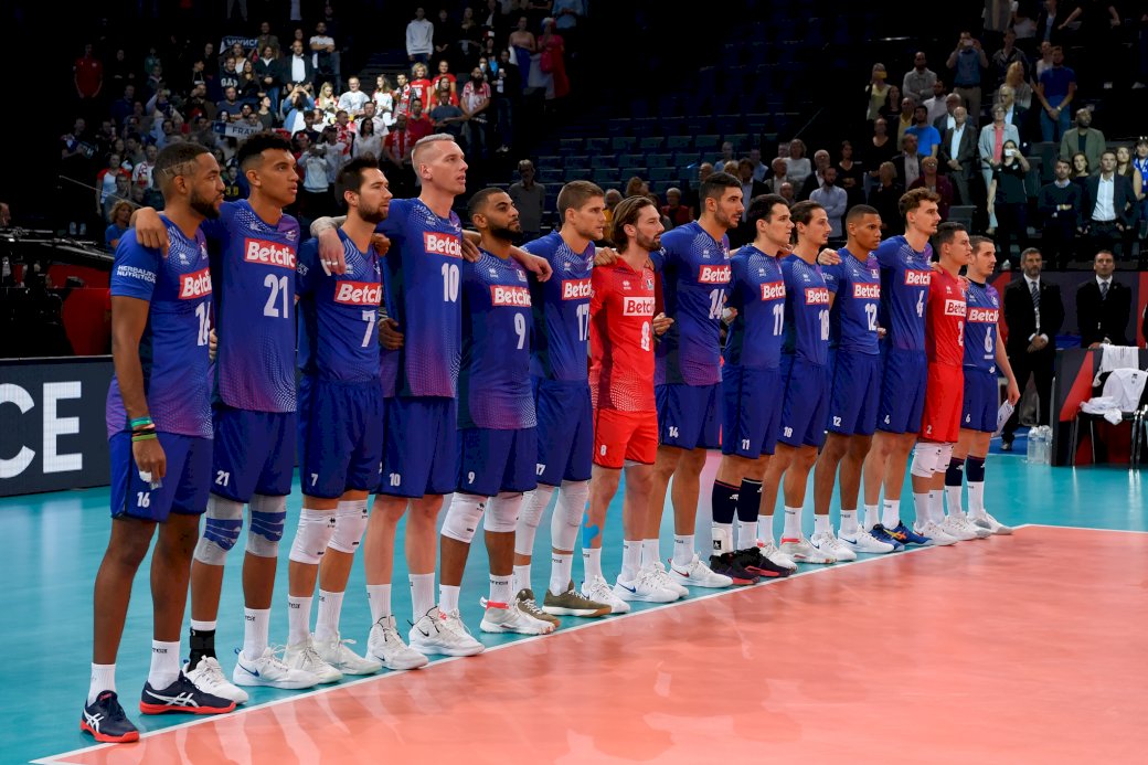 сборная Франции по волейболу пазл онлайн