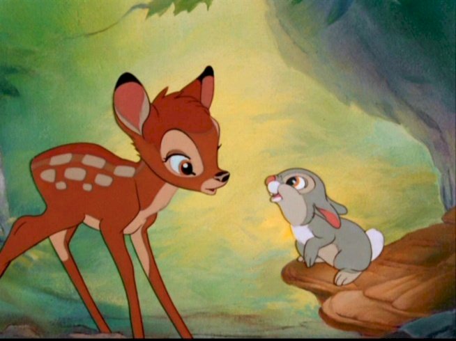 jelen bambi puzzle skládačky online