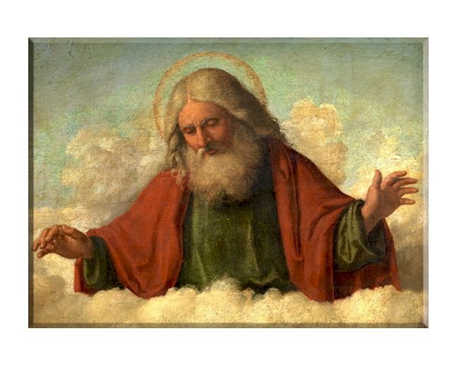 En bild av Gud Fadern pussel på nätet