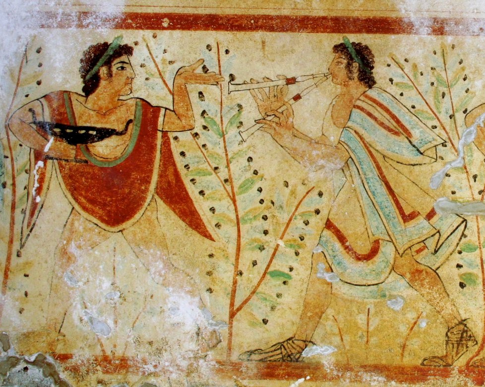 Muzikanten (Etruskische kunst) legpuzzel online