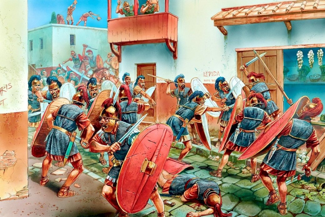Gueras romanas rompecabezas en línea
