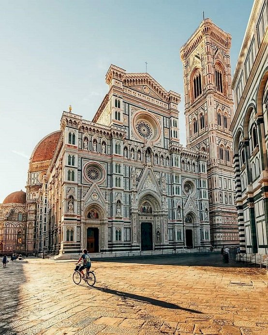 Italienischer Bau: Florenz. Puzzlespiel online
