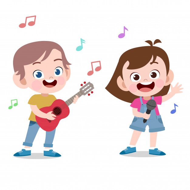 Muzikale kinderen legpuzzel online
