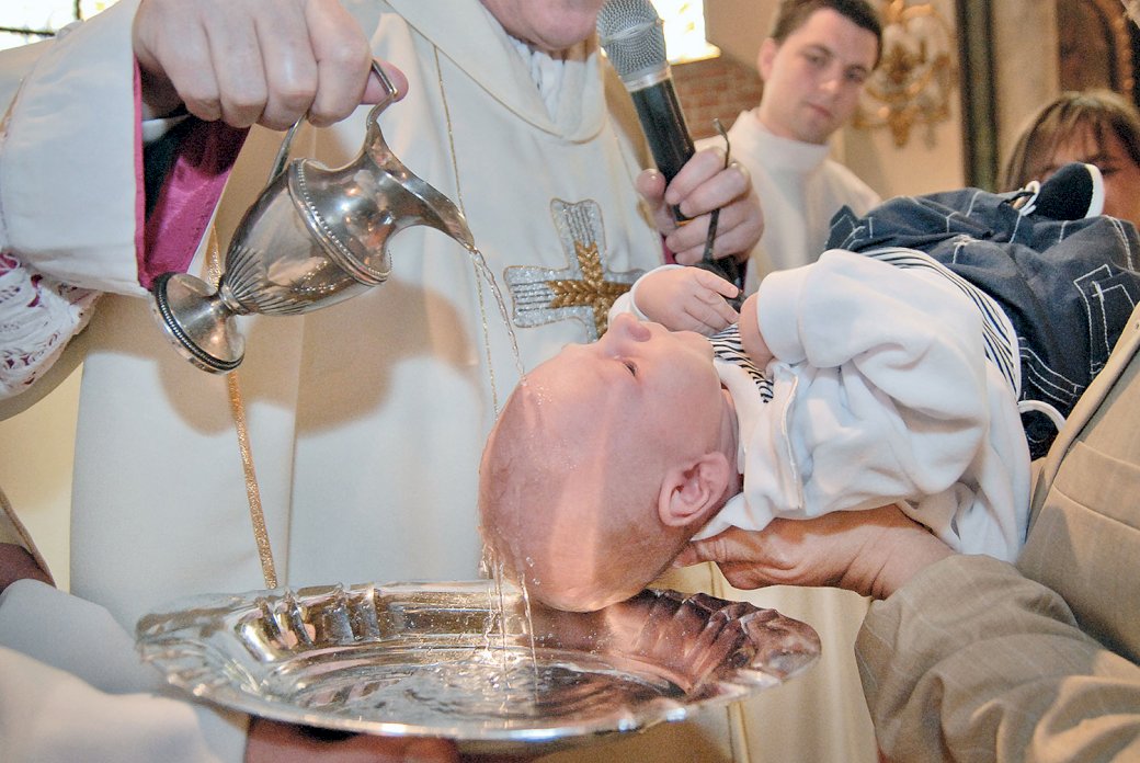 крещение ребенка пазл онлайн