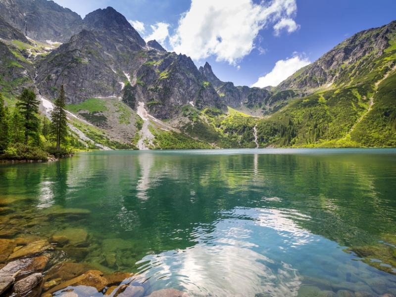 Poolse bergen online puzzel