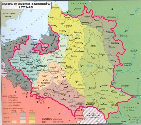 Lengyelország partíciói online puzzle