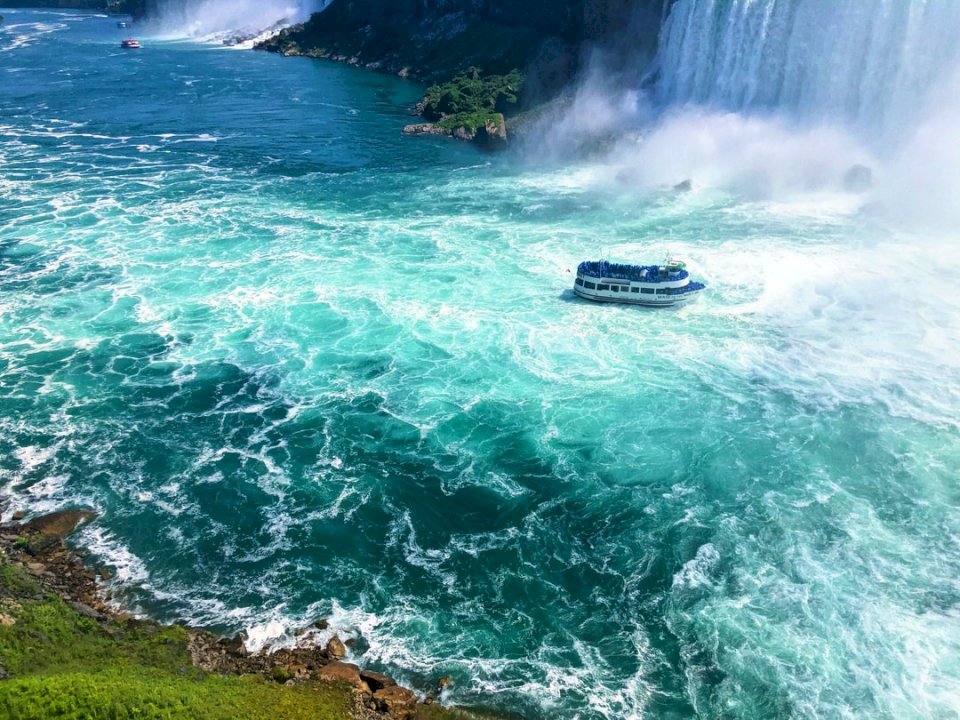 Ниагарский водопад, 2019 г. онлайн-пазл