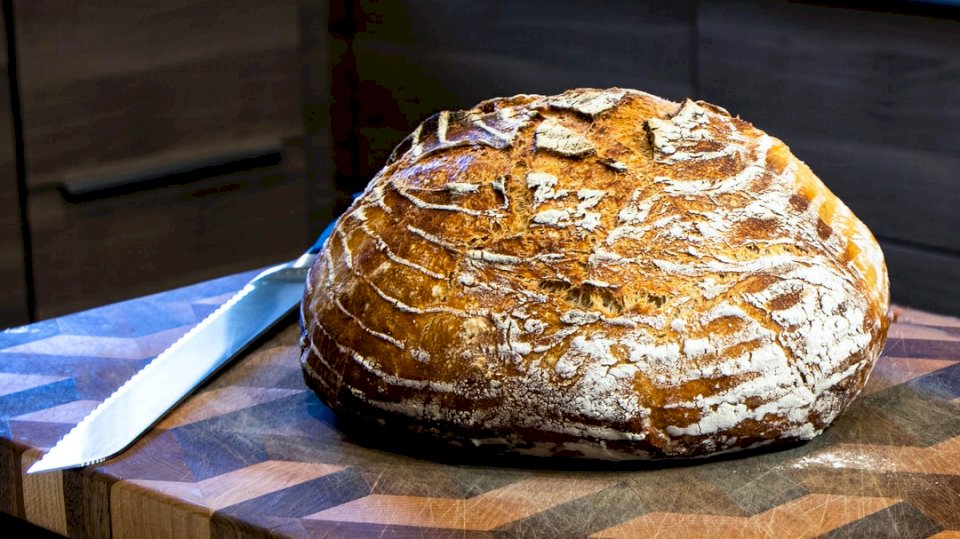 Хлеб на закваске из онлайн-пазл